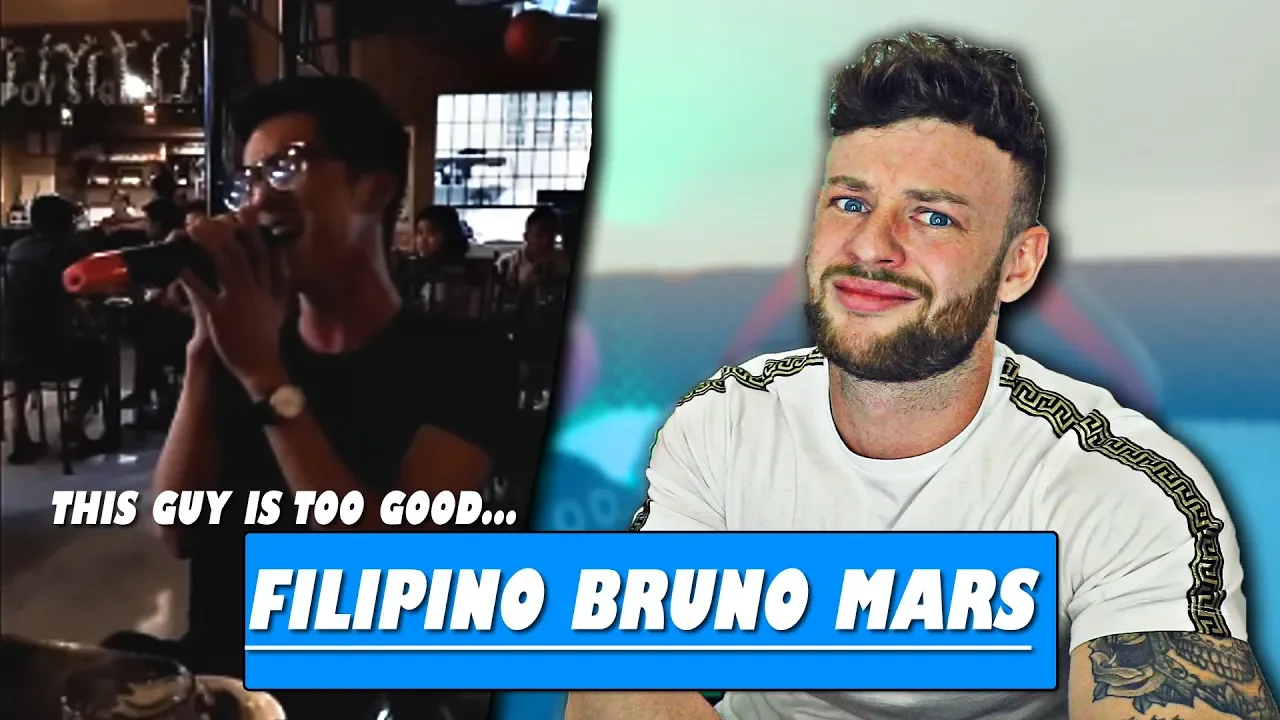 FILIPINO BRUNO MARS - Versace On The Floor | REACTION