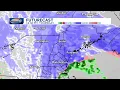 New Hampshire hourly weather Track heavy wet snow from nor easter