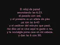 Ricardo arjona-minutos con letra
