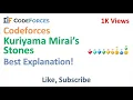 Codeforces - Kuriyama Mirai s Stones