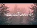 Wyatt Flores - Please Don't Go (Lyrics)