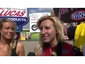 Courtney Force is the 100th Female NHRA Pro Winner