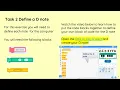 Lesson 2 Create your first note the D Note