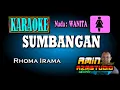 Lagu SUMBANGAN || Rhoma Irama || KARAOKE Nada WANITA