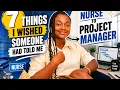 7 Things I Wish I Knew Before Transitioning from Nurse to Project Manager