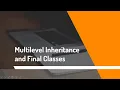 Multilevel Inheritance and Final Classes OOP Inheritance NetBeans Filipino Tagalog