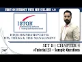 ISTQB Foundation Level Sample Questions Tutorial 23 SET B Chapter 4 ISTQB Mock Questions
