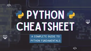 Download My Python Fundamentals Cheatsheet Get Started with Python Programming