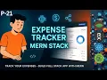 Logout API Logout Attempt MERN Full Stack Project Expense Tracker App In Hindi