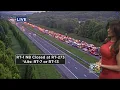 Route 1 Northbound Closed Due To Crash Involving Overturned Dump Truck