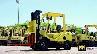 Zero Emissions and EPA Certified Forklifts At Pape Material Handling