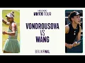Download Lagu Marketa Vondrousova vs. Wang Xinyu | 2025 Berlin Final | WTA Match Highlights