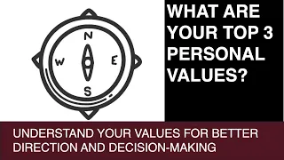 How to Work Out Your Top 3 Personal Values