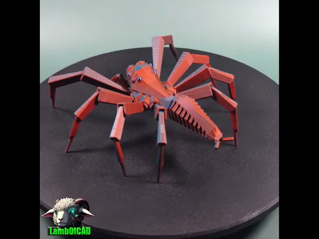 Low Poly Jumping Spider video thumbnail