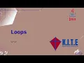 How to Make Loops in Java KITE Free Java Course Part 4
