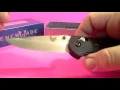 Benchmade 551 Griptillian Pardue Plain Edge Knife Unboxing 1st Impressions Review