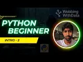 Python Tutorial for Beginners First Python Program IDEs IDLE VS Code etc print Comments