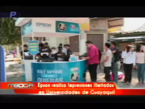 Epson realiza impresiones ilimitadas en universidades de Guayaquil