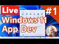 Windows 11 App Dev - C WinUI UWP