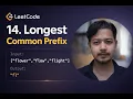 LeetCode 14 Longest Common Prefix - Python Solution Hero Halder
