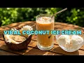 Coconut Ice Cream Recipe Spain s Viral Coconut Ice Cream Made at Home