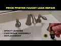 Price Pfister Faucet Repair - How to fix a spout leak and modify the replacement cartridge assembly