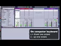 Lesson 3b - Ableton s Pencil Tool Recording MIDI in Real Time