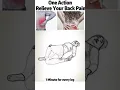 Download Lagu One Simple Action For Women To Relieve the Back Pain At Home #backpain #backpainrelief #Shorts