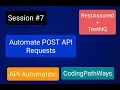 RestAssured Java Tutorial for Beginners How to automate POST API request Step-by-Step Guide