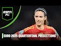 Download Lagu Euro 2025 quarterfinal PREDICTIONS! Will Spain \u0026 England meet in the final? | ESPN FC