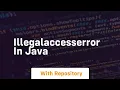 illegalaccesserror in java