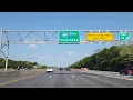 Long Island Expressway I-495 east in Suffolk County Exits 49 to 73 east end