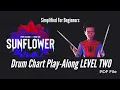 Post Malone Sunflower Drum Chart Transcription Level Two For Beginners