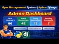 15 Gym Management System Python Django Project Admin Dashboard Hindi