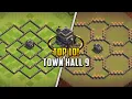 TOP 10 Town Hall 9 TH9 Base Layout Copy Link 2024 Clash of Clans