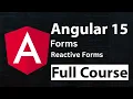 Angular 15 Full Course Tutorial for Beginners Reactive Forms in Angular