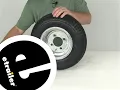 etrailer The Low-Down on the Kenda 4 00-8 Bias Trailer Tire with 8 Galvanized Wheel