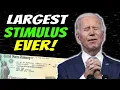 Biggest EVER 1 400 Stimulus Check Update Housing Crisis Avoided Democrats WIN BIG - April 6
