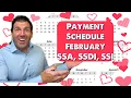 Social Security Checks Payment Schedule for February 2026 SSA SSDI SSI