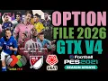 PES 2021 - OPTION FILE 2026 GTX V4 - COMPLETO DEZEMBRO 2025 - PS4/PS5/PC - DOWNLOAD FREE GRATUÍTO !
