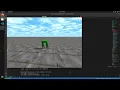 Open Dynamics Engine Quadruped Hopping Robot Simulation 2D