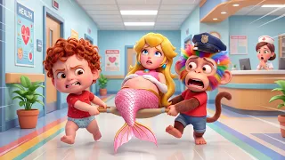OMG!! Mermaid Needs Help! 🚑 Boo Boo Song | English Song for Kids