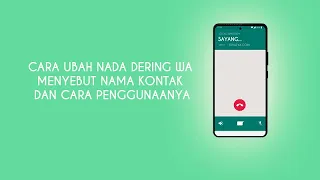 Download Cara Buat Nada Dering WhatsApp Sebut Nama Pengirim Pesan dan Penelepon MP3