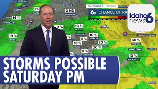 Weekend Weather Forecast Storm Chance Saturday Evening in Ada County - August 14 2026