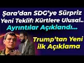 Şara'dan SDG'ye sürpriz yeni teklif: Kürtler Ulusal...Ayrıntılar açıklandı...Trump'tan yeni açıklama