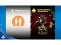 PlayStation Plus - Free PS4 Games Lineup November 2016