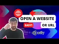 HOW TO OPEN A WEBSITE OR URL IN UNITY - HYPERLINKS Unity Tutorial