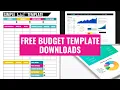 10 Budget Templates That Will Stop Money Stress FREE DOWNLOADS