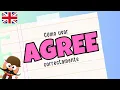 COMO USAR AGREE CORRECTAMENTE PARA EXPRESAR ESTAR DE ACUERDO - INGLES PARA NINOS CON MR PEA