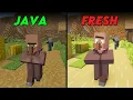 Minecraft Java vs Fresh Animations